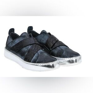 Henry Beguelin | Metal Dave Crocodile Black Sneaker Sz 39/9